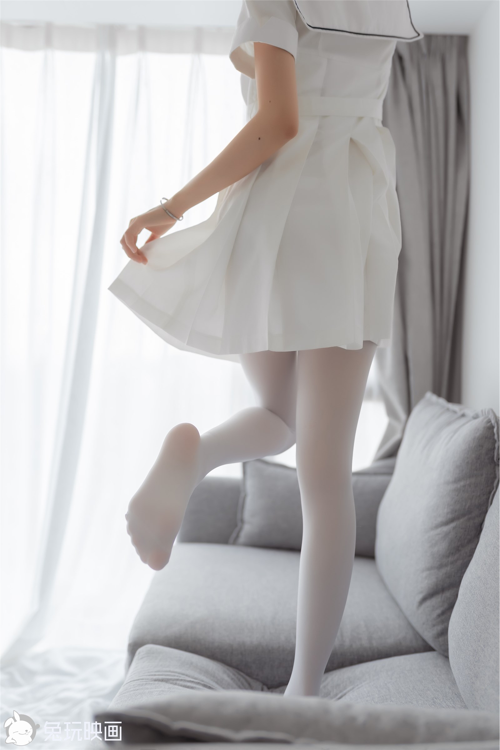 Rabbit Play Image VOL.077 Pure Love White Skirt(29)